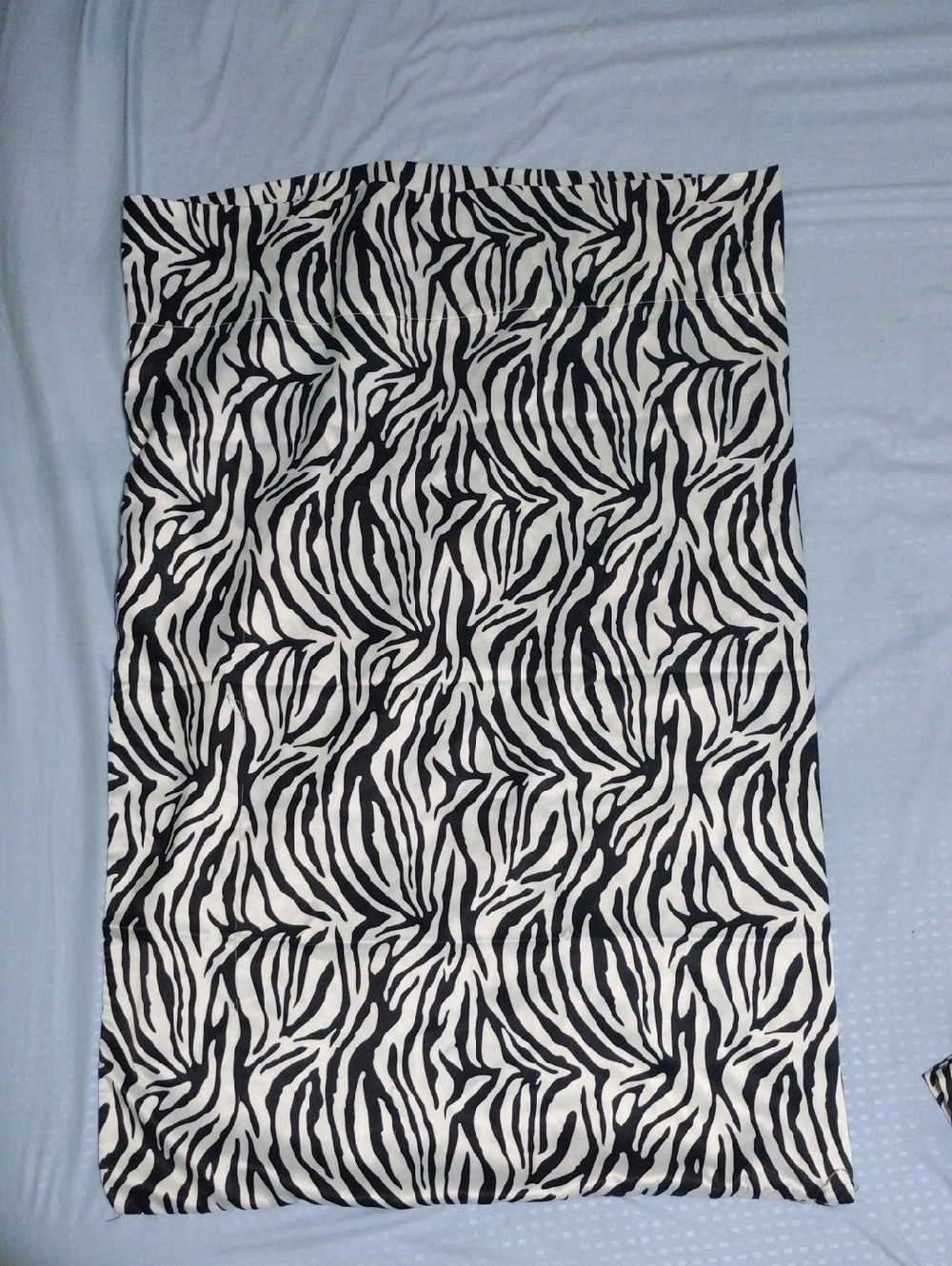 Vintage Zebra Print Black & White Pillow Cases